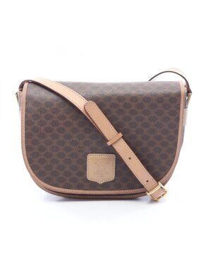 Celine Shoulder Bag Macadam Leather